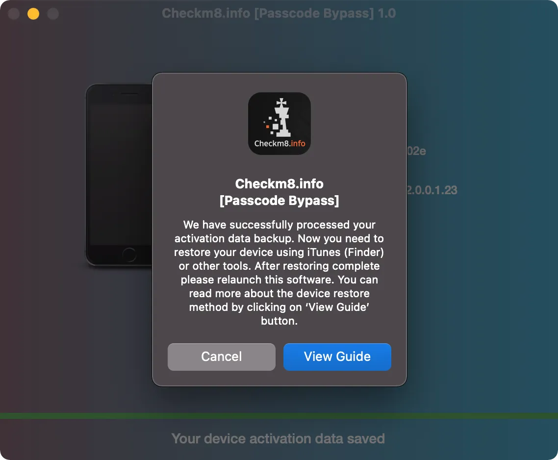 iphone passcode bypass restore