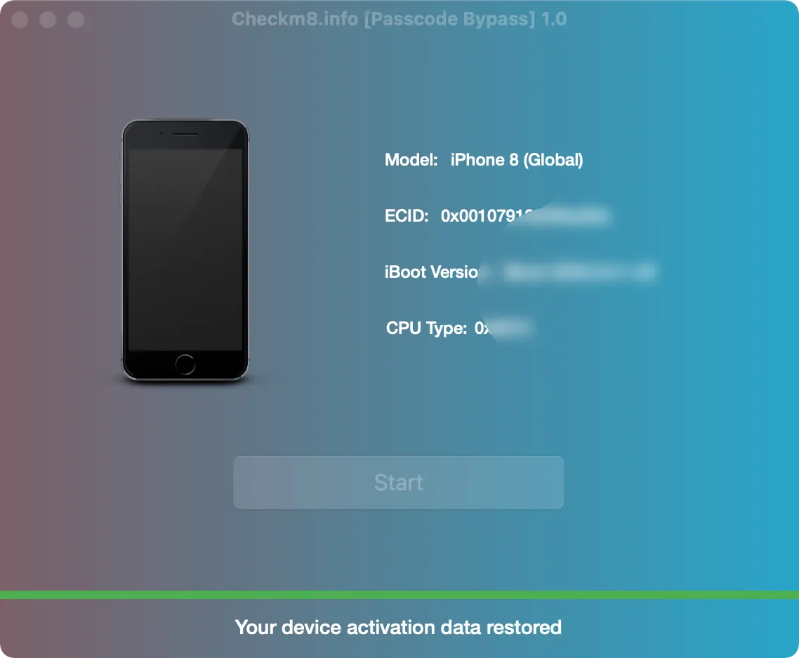 iphone passcode bypass restore data done