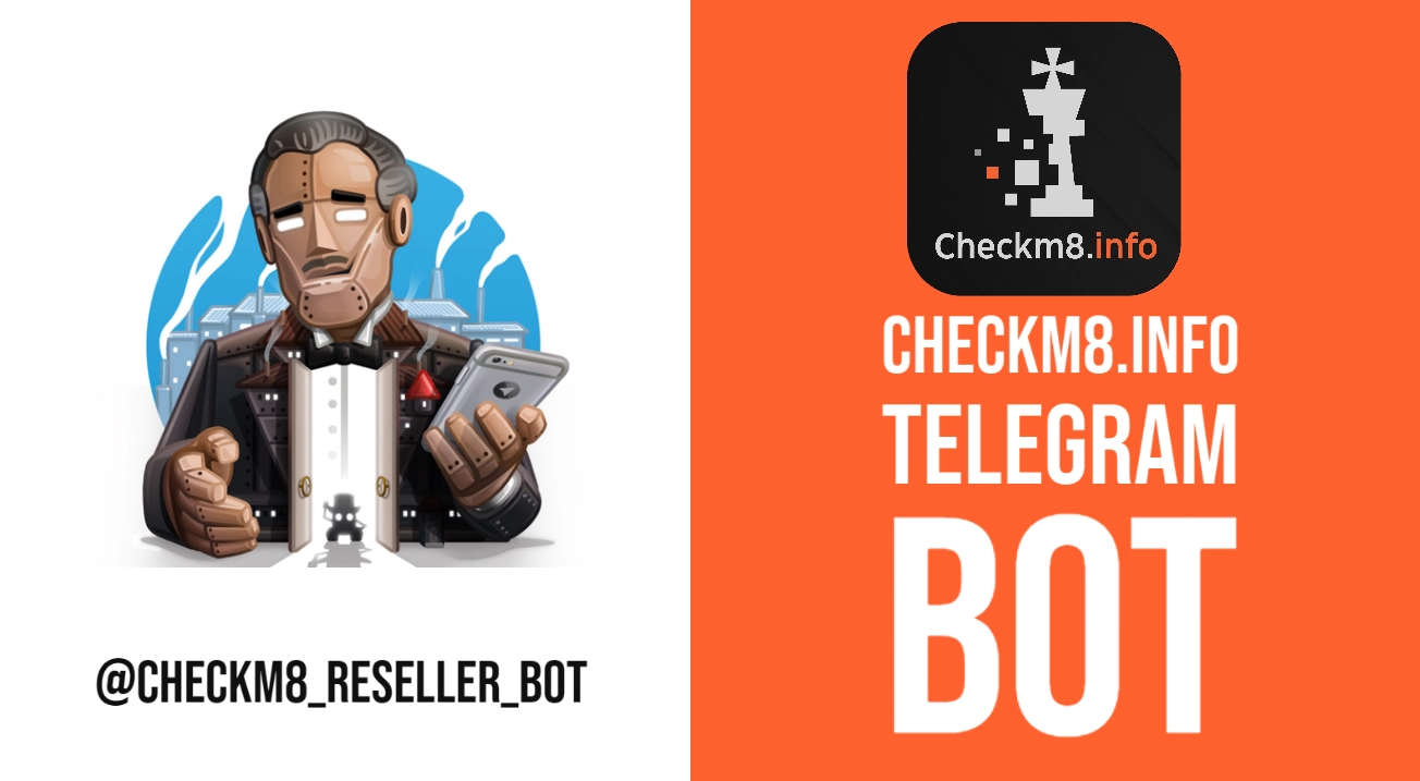 How to use CheckM8 Telegram bot?