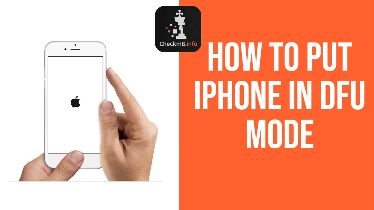 Cómo poner el iPhone en modo DFU: Guía para dispositivos iOS