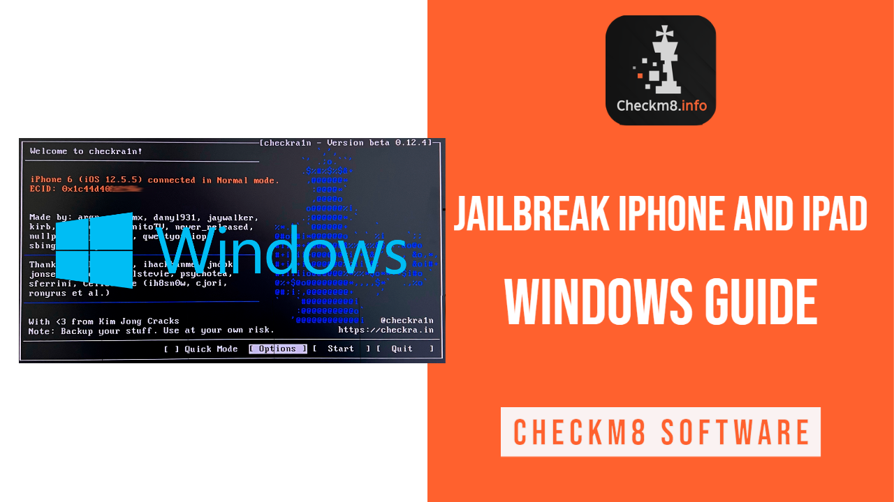 دليل Windows: كيفية عمل كسر الحماية لجهاز iPhone وiPad