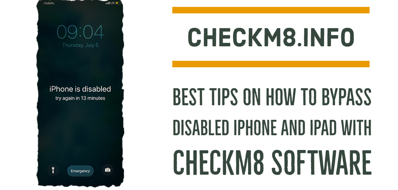 Best Tips on How to Bypass Disabled iPhone | CheckM8